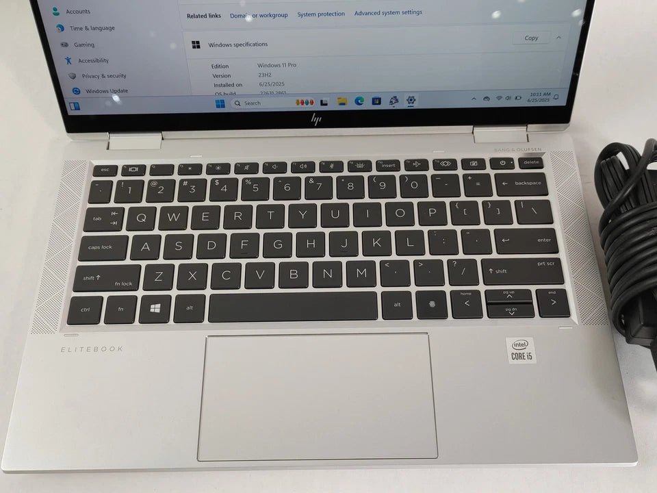 HP EliteBook X360 1030 G3 – Core i5 8th Gen Touchscreen 360 Laptop with 8GB DDR4 RAM and 256GB SSD - with Charger and all UAE FREE Delivery. HP EliteBook X360 1030 G3 – Core i5 8th Gen Touchscreen 360 Laptop with 8GB DDR4 RAM and 256GB SSD - with Charger and all UAE FREE Delivery.